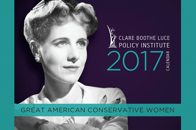 CBLPI's 2017 Great American Conservative Women Calendar